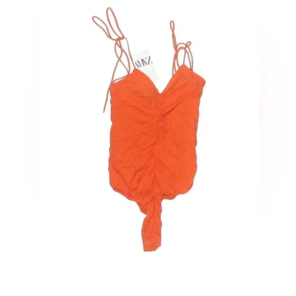 Zara orange bodysuit - Picture 1 of 5